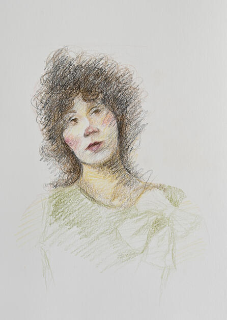 Impression | 2025 | coloured pencils on paper