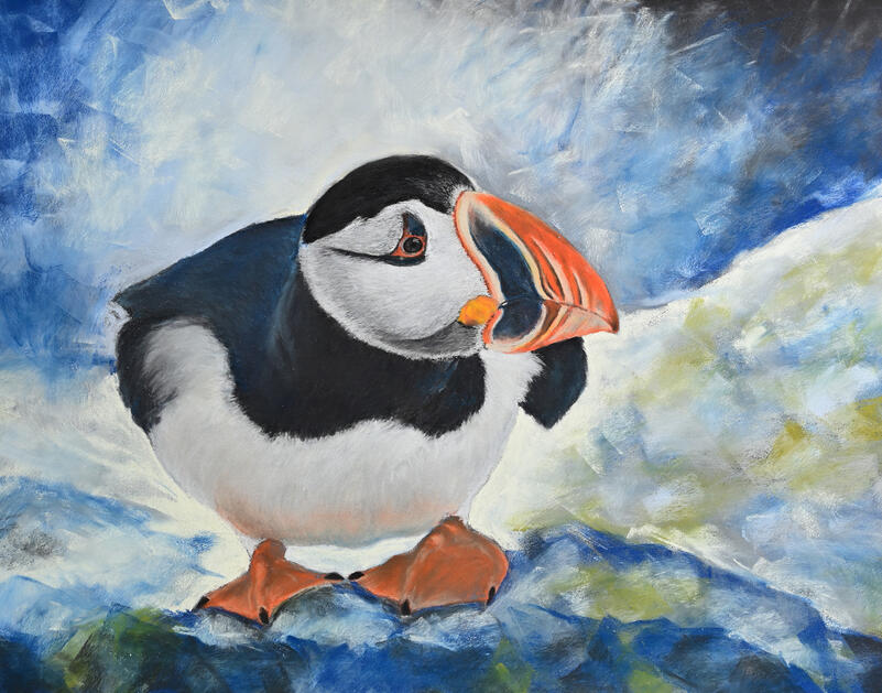 Lying Low | 2022 | soft pastels on 30x40cm pastelmat | AVAILABLE