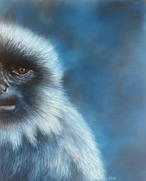 The Other Half | 2026 | soft pastels on approx. 29x36cm pastelmat | AVAILABLE
