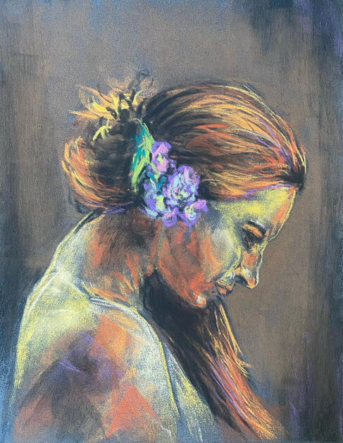 Welcome to my World | 2025 | pastels on pastelmat